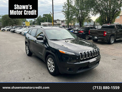 2016 Jeep Cherokee for sale at Shawn's Motor Credit in Houston TX