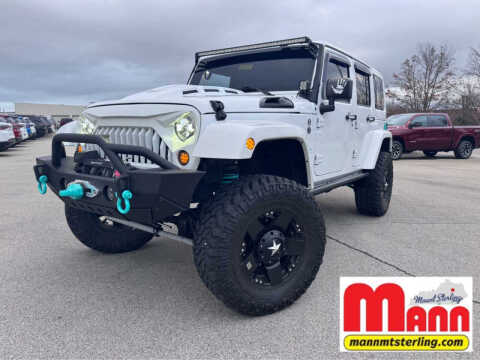 2015 Jeep Wrangler Unlimited for sale at Mann Chrysler Used Cars in Mount Sterling KY