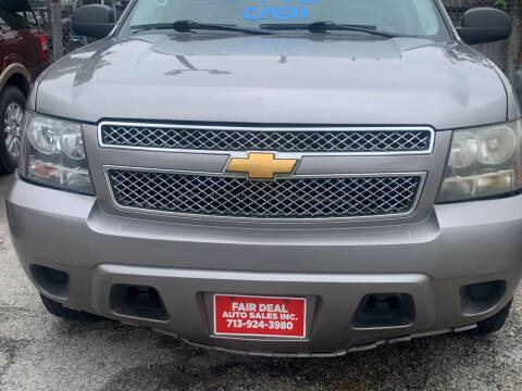 2009 Chevrolet Tahoe for sale at FAIR DEAL AUTO SALES INC in Houston TX