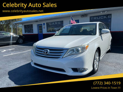 2012 Toyota Avalon for sale at Celebrity Auto Sales in Fort Pierce FL