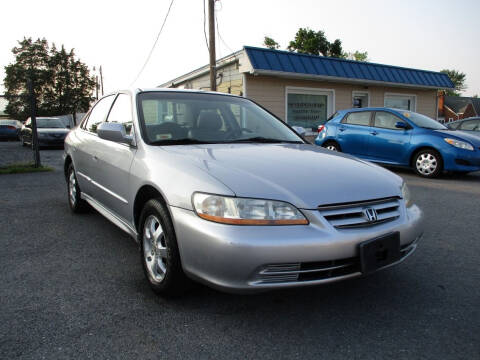 2001 Honda Accord for sale at Supermax Autos in Strasburg VA