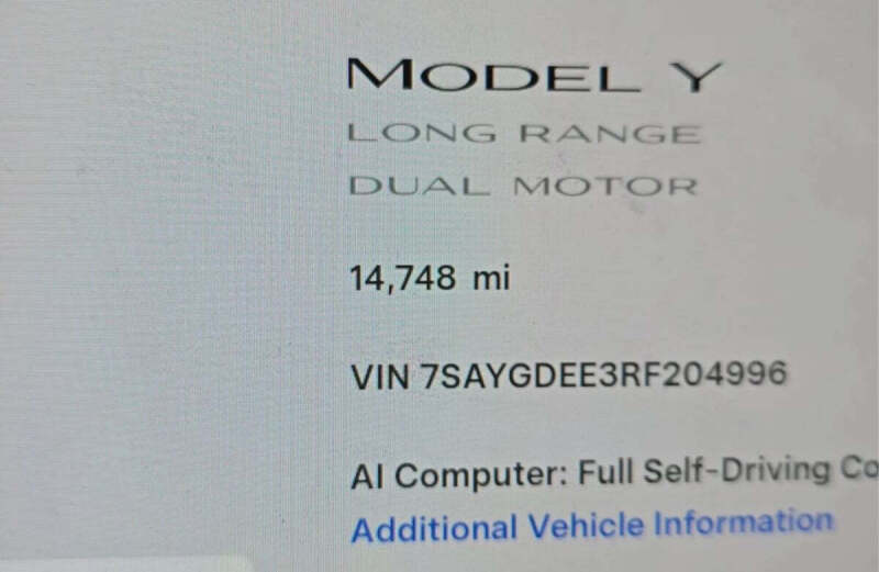 2024 Tesla Model Y Long Range