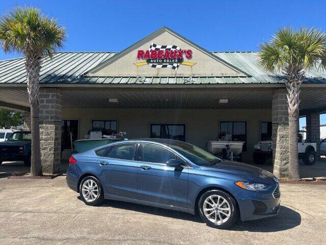 2019 Ford Fusion for sale at Rabeaux's Auto Sales in Lafayette LA