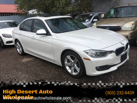 2015 BMW 3 Series for sale at High Desert Auto Wholesale in Albuquerque NM