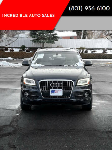 2014 Audi Q5 for sale at INCREDIBLE AUTO SALES in Bountiful UT