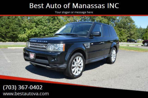 2011 Land Rover Range Rover Sport for sale at Best Auto of Manassas INC in Manassas VA