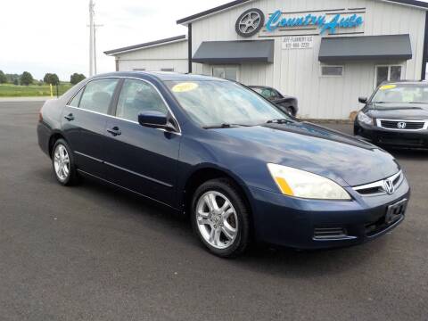 2007 Honda Accord for sale at Country Auto in Huntsville OH