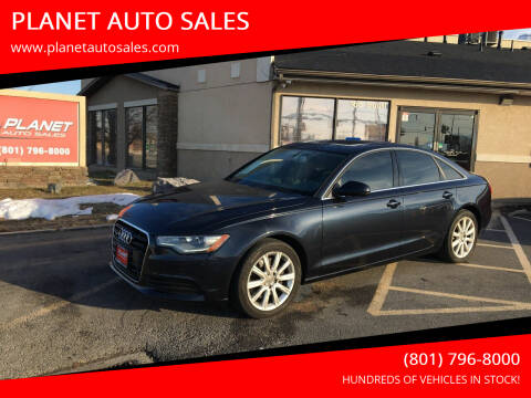 2015 Audi A6 for sale at PLANET AUTO SALES in Lindon UT