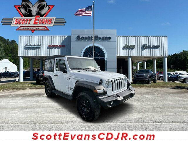 2021 Jeep Wrangler for sale at SCOTT EVANS CHRYSLER DODGE in Carrollton GA