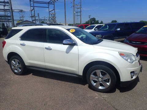 2012 Chevrolet Equinox for sale at Salmon Automotive Inc. in Tracy MN