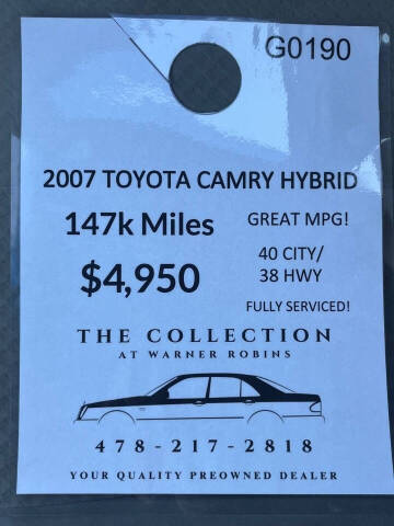 2007 Toyota Camry Hybrid