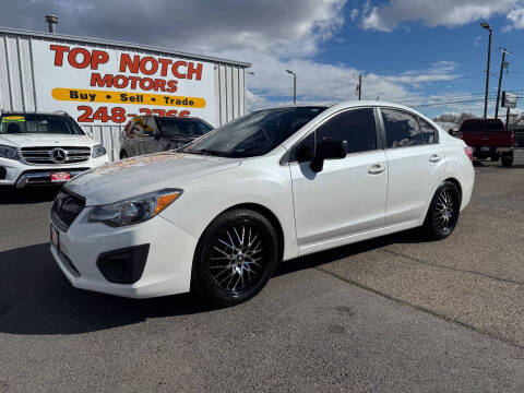2014 Subaru Impreza for sale at Top Notch Motors in Yakima WA