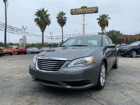 2012 Chrysler 200 for sale at A MOTORS SALES AND FINANCE in San Antonio TX