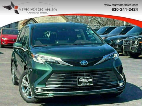 2021 Toyota Sienna for sale at Star Motor Sales in Downers Grove IL