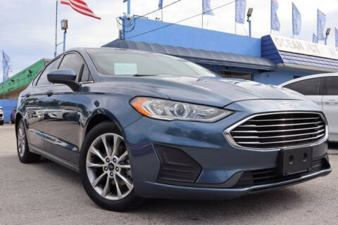 2019 Ford Fusion for sale at OCEAN AUTO SALES in Miami FL