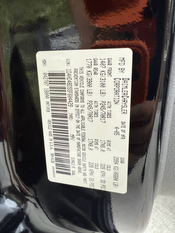 2005 Dodge Durango SLT