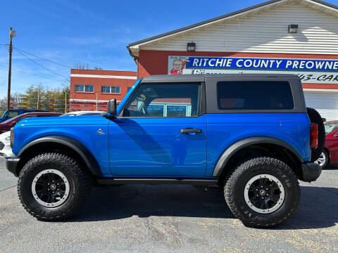 2022 Ford Bronco for sale at Ritchie County Preowned Autos in Harrisville WV