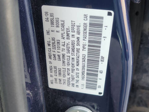 2006 Honda Accord LX Special Edition