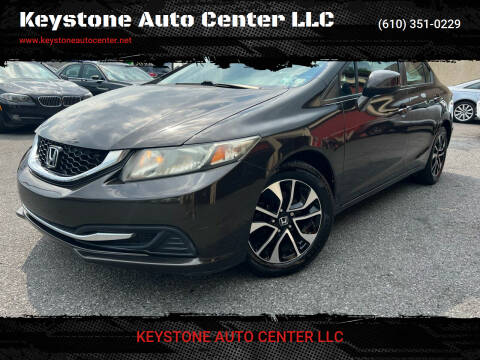 2013 Honda Civic for sale at Keystone Auto Center LLC in Allentown PA