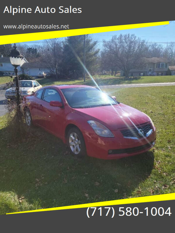 2008 Nissan Altima for sale at Alpine Auto Sales in Carlisle PA