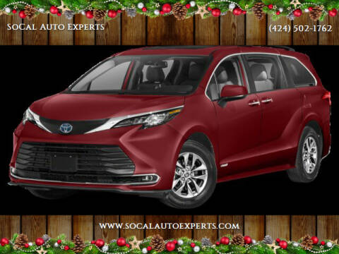 2022 Toyota Sienna for sale at SoCal Auto Experts in Culver City CA