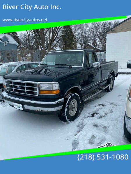 1995 Ford F-150 for sale at River City Auto Inc. in Fergus Falls MN