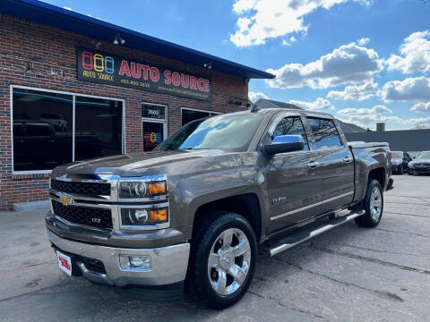 2015 Chevrolet Silverado 1500 for sale at Auto Source in Ralston NE
