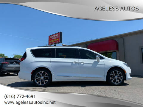 2019 Chrysler Pacifica for sale at Ageless Autos in Zeeland MI
