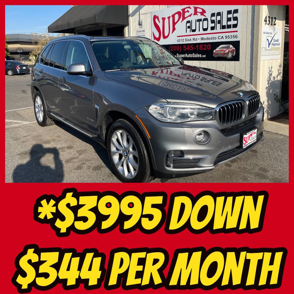 2015 BMW X5 for sale at Super Auto Sales Modesto in Modesto, CA