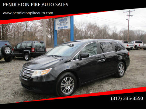 2012 Honda Odyssey for sale at PENDLETON PIKE AUTO SALES in Ingalls IN