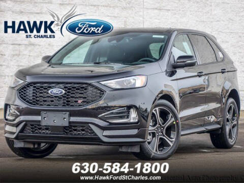 2022 Ford Edge for sale at Hawk Ford of St. Charles in Saint Charles IL