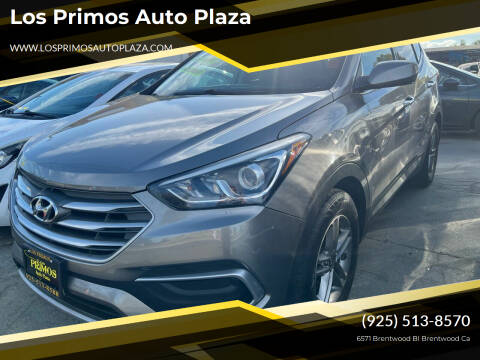 2018 Hyundai Santa Fe Sport for sale at Los Primos Auto Plaza in Brentwood CA