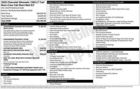 2020 Chevrolet Silverado 1500