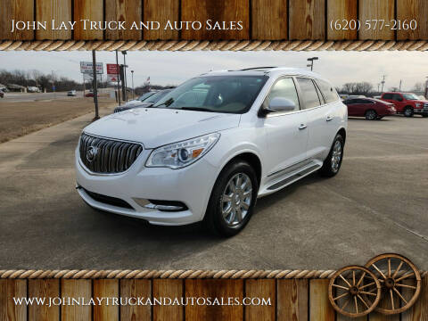 2017 Buick Enclave for sale at John Lay Truck and Auto Sales in Independence KS