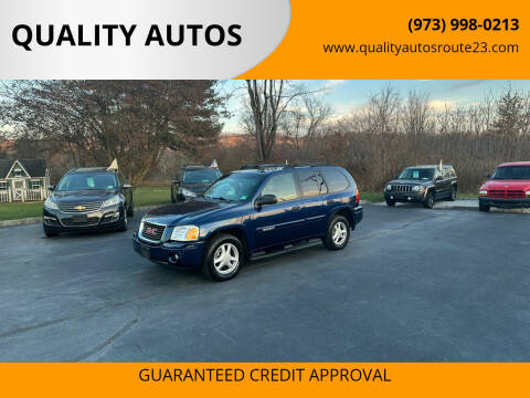 2004 GMC Envoy for sale at QUALITY AUTOS in Hamburg NJ