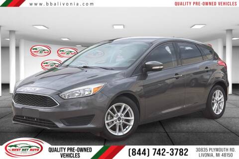 2017 Ford Focus for sale at Best Bet Auto in Livonia MI