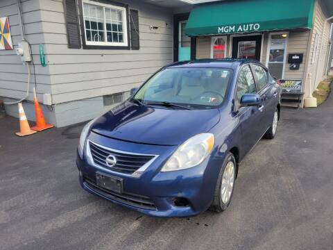2012 Nissan Versa for sale at MGM Auto Sales in Cortland NY
