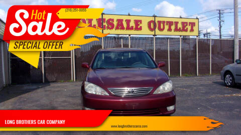 2006 Toyota Camry for sale at LONG BROTHERS CAR COMPANY in Cleveland OH