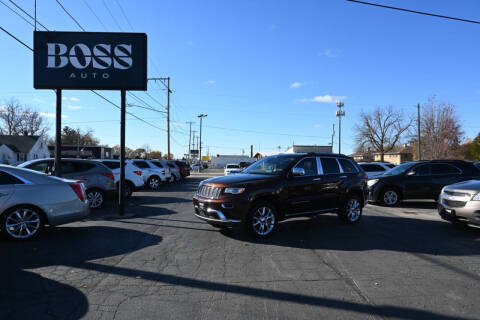 2015 Jeep Grand Cherokee for sale at Boss Auto in Appleton WI