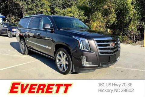 2018 Cadillac Escalade ESV for sale at Everett Chevrolet Buick GMC in Hickory NC