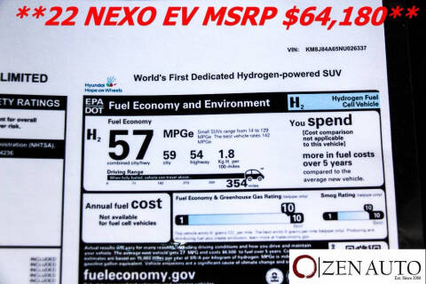 2022 Hyundai Nexo Limited