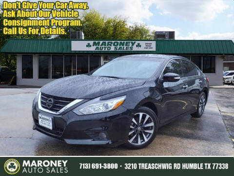 2017 Nissan Altima for sale at Maroney Auto Sales in Humble TX