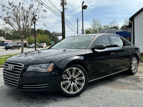 2014 Audi A8 L for sale at Car Online in Roswell GA