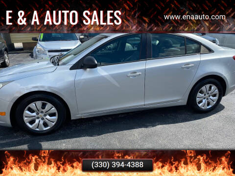 2013 Chevrolet Cruze for sale at E & A Auto Sales in Warren OH