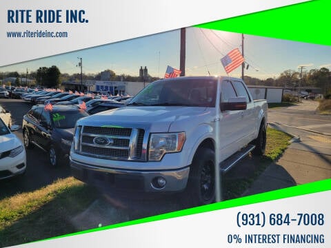 2012 Ford F-150 for sale at RITE RIDE INC. - Rite Ride Inc 2 in Shelbyville TN