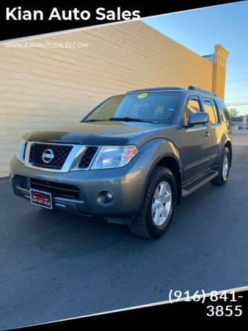 2009 Nissan Pathfinder for sale at Kian Auto Sales in Sacramento CA