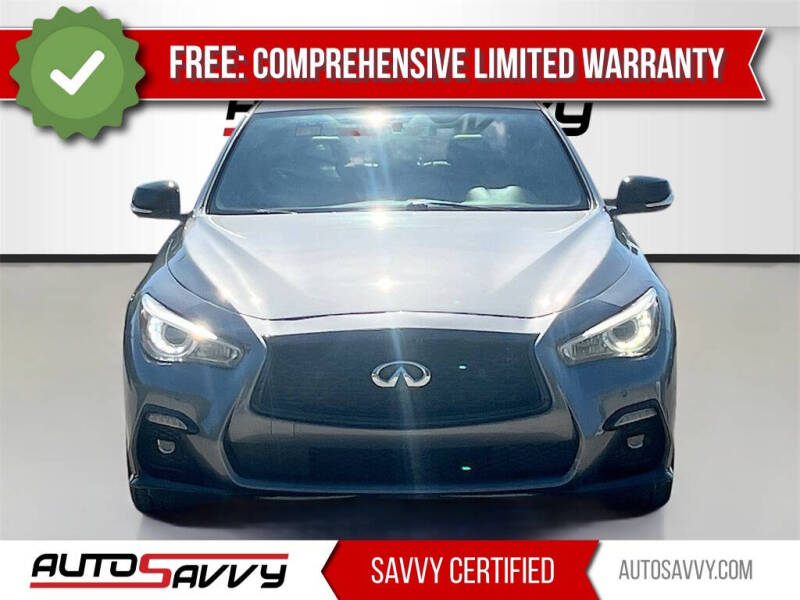 2022 Infiniti Q50 Red Sport 400