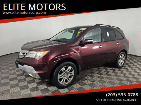 2007 Acura MDX for sale at ELITE MOTORS in West Haven CT