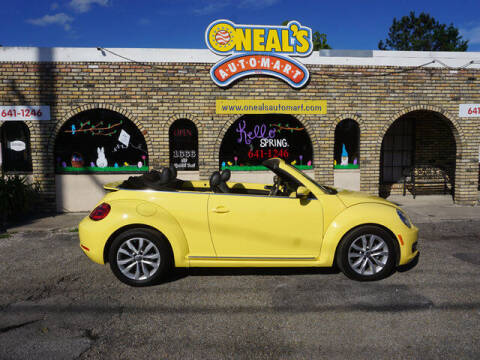 2013 Volkswagen Beetle Convertible for sale at Oneal's Automart LLC in Slidell LA