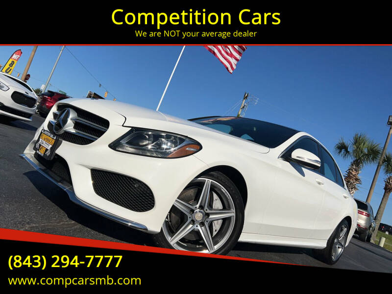 2015 Mercedes-Benz C-Class for sale at Competition Cars in Myrtle Beach SC